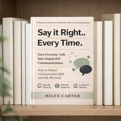 Say it Right.. Every Time